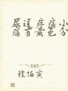 尿道疼痛小便刺痛有黄色分泌物吃什么药