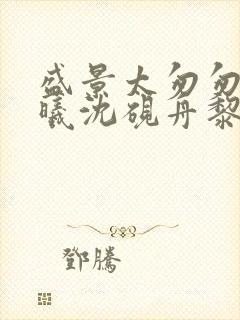 盛景太匆匆宁若曦沈砚舟黎思后续大结局