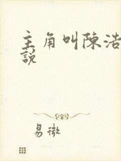 主角叫陈浩的小说