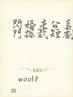 闪婚老公真是豪门总裁短剧免费观看