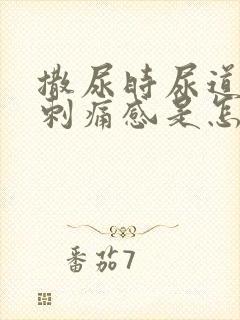 撒尿时尿道口有刺痛感是怎么回事封面