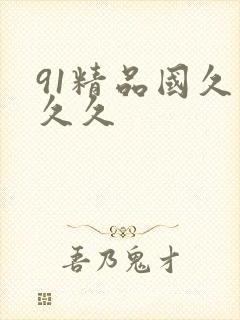 91精品国久久久久