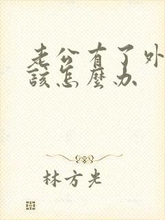 老公有了外遇我该怎么办