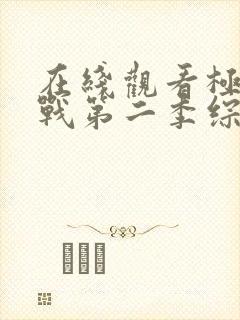 在线观看极限挑战第二季综艺免费