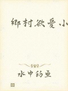 乡村欲爱小说封面