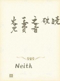 火王之破晓之战免费看