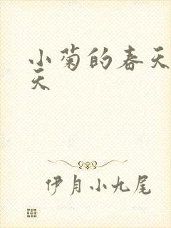 小菊的春天和秋天封面