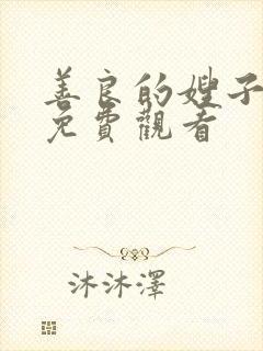 善良的嫂子中字免费观看封面