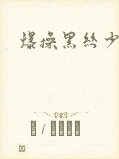 爆操黑丝少妇封面