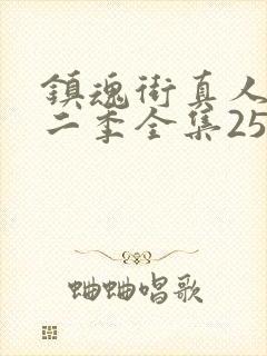 镇魂街真人版第二季全集25集封面