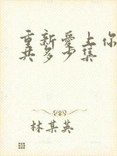 重新爱上你泰剧共多少集