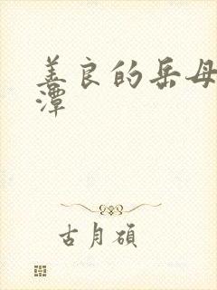 善良的岳母李采潭