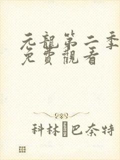 元龙第二季在线免费观看