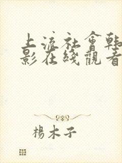 上流社会韩剧电影在线观看完整版