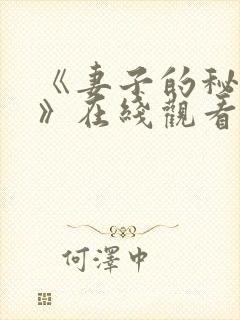 《妻子的秘密2》在线观看韩剧免费