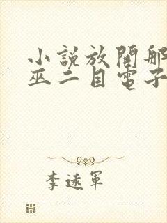 小说放开那个女巫二目电子书全集封面