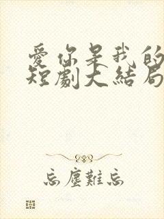 爱你是我的秘密短剧大结局