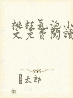 桃枝气泡小说全文免费阅读封面