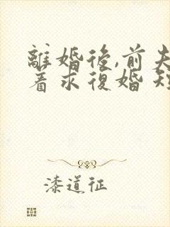 离婚后,前夫哭着求复婚 短剧