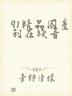 91精品国产福利在线看
