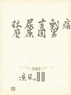 拉尿有刺痛感什么原因男封面