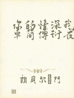 你的情深我不配卓简傅衍夜