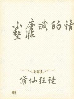 小唐璜的情史完整版