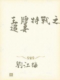 王牌特战之军少追妻