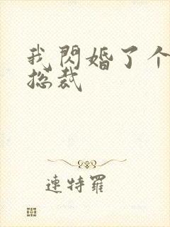 我闪婚了个亿万总裁