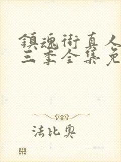 镇魂街真人版第三季全集免费观看封面