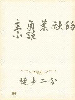 主角叶秋的都市小说封面