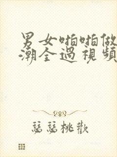 男女啪啪做爰高潮全过视频