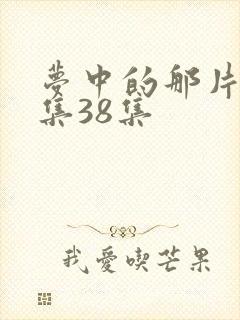 梦中的那片海全集38集