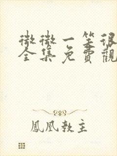 微微一笑很倾城全集免费观看正版