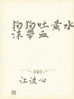 狗狗吐黄水带泡沫带血