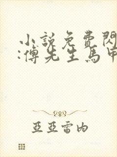 小说免费闪婚后:傅先生马甲藏不住了