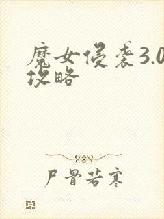 魔女侵袭3.0攻略