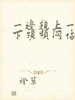 一边亲上一边摸下视频网站在线观看