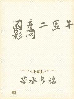 国产二区午夜电影网