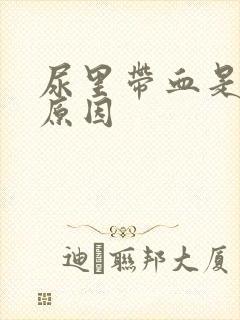 尿里带血是什么原因