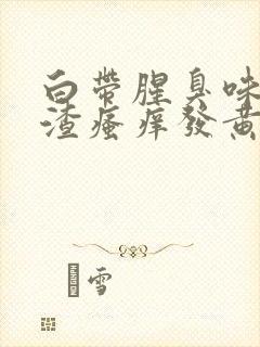 白带腥臭味豆腐渣瘙痒发黄