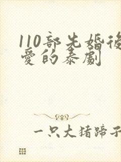 110部先婚后爱的泰剧封面