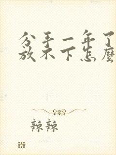 分手一年了还是放不下怎么办