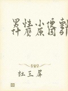 男性小便刺痛是什么原因引起的封面