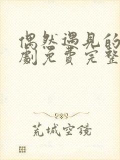 偶然遇见的你短剧免费完整版