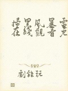 扫黑风暴电视剧在线观看免费完整版