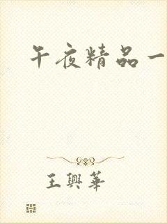 午夜精品一区2封面