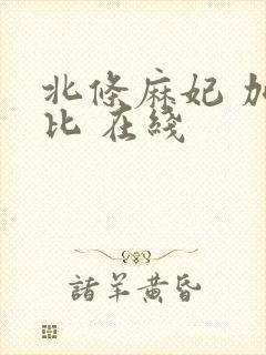 北条麻妃 加勒比 在线