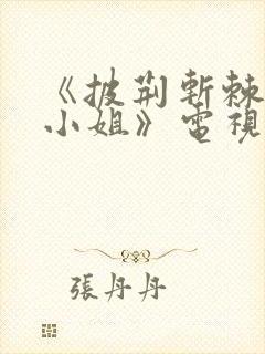 《披荆斩棘的大小姐》电视剧