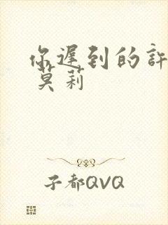 你迟到的许多年 莫莉